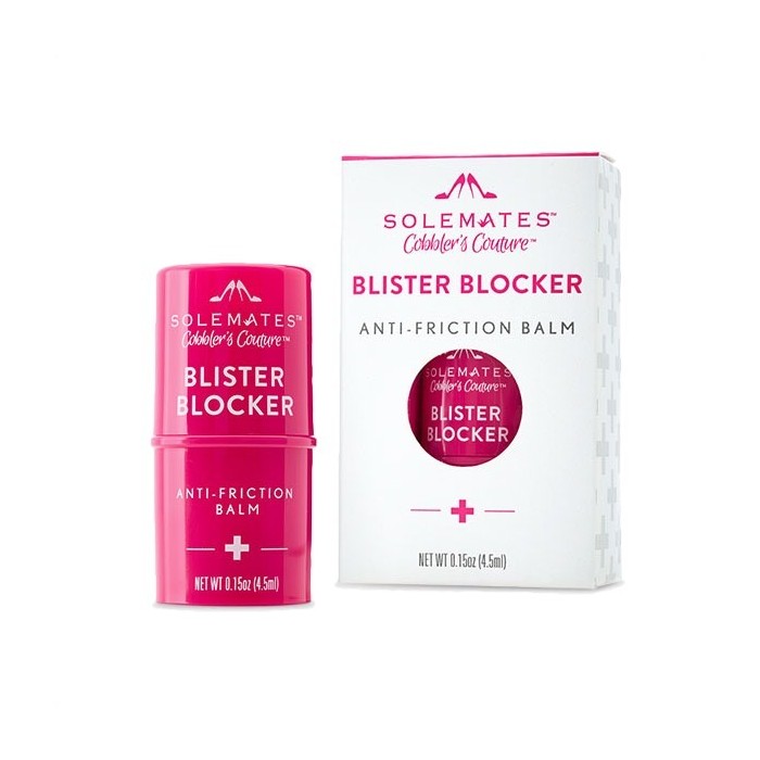 Blister Blocker Anti-Friction Balm helps avoid getting blisters in heels, flats, boots, or sandals.